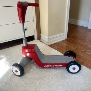 Red Toddler Ride-On Scooter